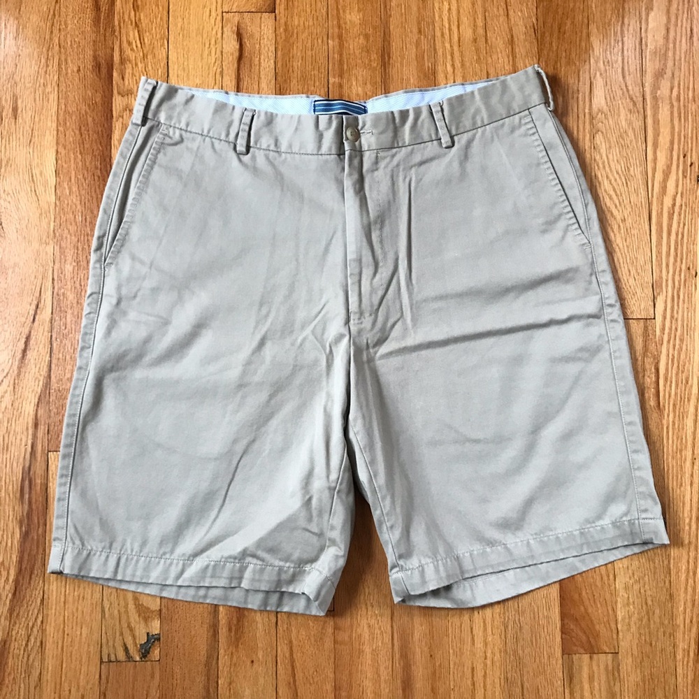 Peter Millar Light Tan Men's Chino Shorts 36x8